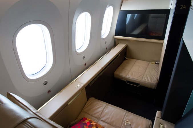 Etihad 787 First Class Cabin